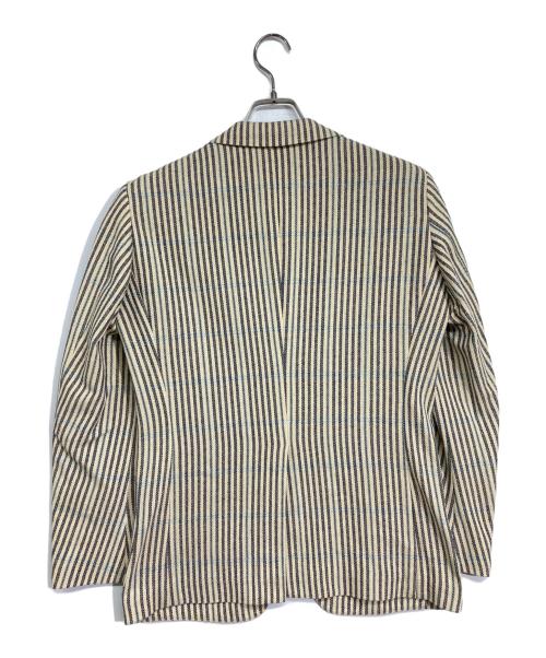 TOMORROW LAND（トゥモローランド）TOMORROW LAND (トゥモローランド) シルクウールテーラードジャケット アイボリー サイズ:SIZE 46の古着・服飾アイテム