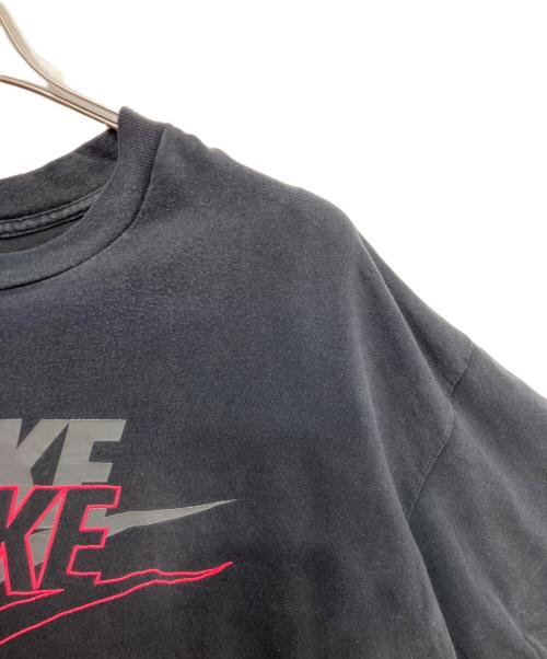 NIKE（ナイキ）NIKE (ナイキ) オールドロゴプリントTシャツ ブラック サイズ:2XLの古着・服飾アイテム