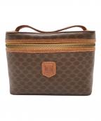 CELINEセリーヌ）の古着「バニティポーチ」｜ブラウン