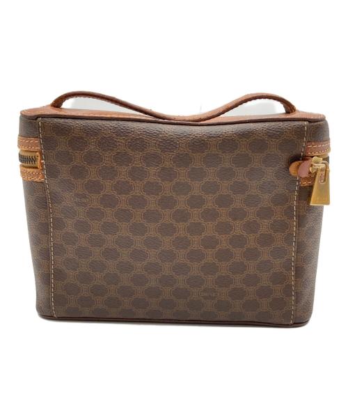 CELINE（セリーヌ）CELINE (セリーヌ) バニティポーチ ブラウンの古着・服飾アイテム