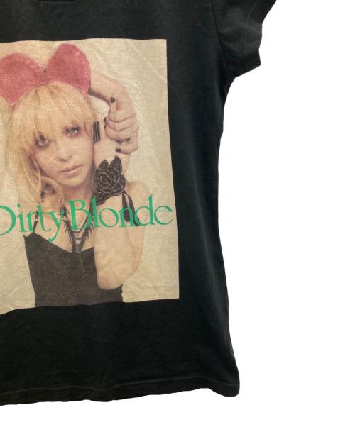Hysteric Glamour（ヒステリックグラマー）Hysteric Glamour (ヒステリックグラマー) Dirty Blonde Tシャツ ブラック サイズ:FREEの古着・服飾アイテム
