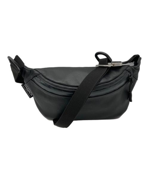 BAGJACK（バッグジャック）Bagjack (バッグジャック) レザーウエストバッグ ブラックの古着・服飾アイテム