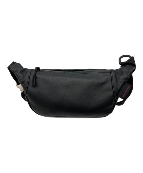 BAGJACK（バッグジャック）Bagjack (バッグジャック) レザーウエストバッグ ブラックの古着・服飾アイテム