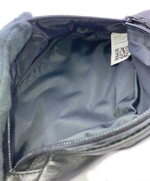 BAGJACK（バッグジャック）Bagjack (バッグジャック) レザーウエストバッグ ブラックの古着・服飾アイテム