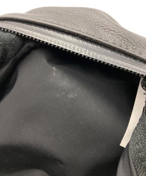 BAGJACK（バッグジャック）Bagjack (バッグジャック) レザーウエストバッグ ブラックの古着・服飾アイテム