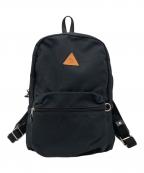 IL BISONTEイル ビゾンテ）の古着「レザー切替ナイロンリュック」｜ブラック