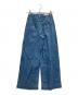 YANUK (ヤヌーク) リリス ワイドデニム スカイブルー サイズ:21：7000円