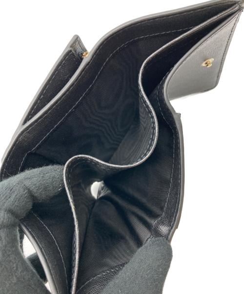 FURLA（フルラ）FURLA (フルラ) コンパクトウォレット ブラックの古着・服飾アイテム