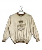 BARNI VARNOバーニヴァーノ）の古着「クルーネックニット」｜ベージュ