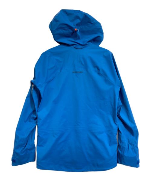 MAMMUT（マムート）MAMMUT (マムート) ウィンターフィールド ソフトシェル フーデッド ジャケット ブルー サイズ:Mの古着・服飾アイテム