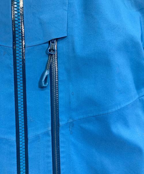 MAMMUT（マムート）MAMMUT (マムート) ウィンターフィールド ソフトシェル フーデッド ジャケット ブルー サイズ:Mの古着・服飾アイテム