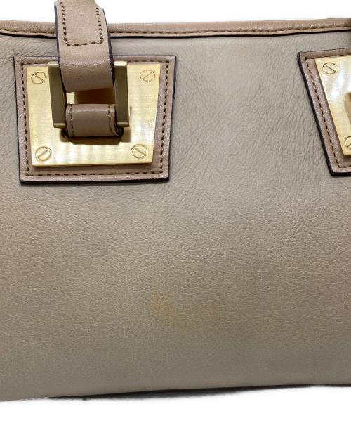 epoi（エポイ）epoi (エポイ) レザーハンドバッグ ベージュの古着・服飾アイテム