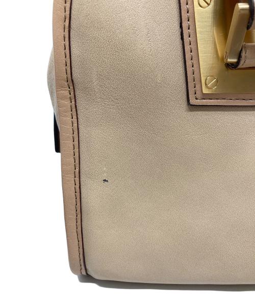 epoi（エポイ）epoi (エポイ) レザーハンドバッグ ベージュの古着・服飾アイテム