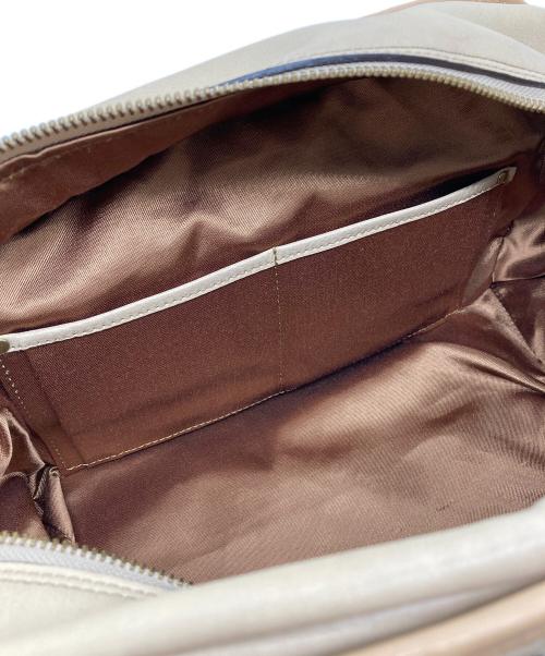 epoi（エポイ）epoi (エポイ) レザーハンドバッグ ベージュの古着・服飾アイテム