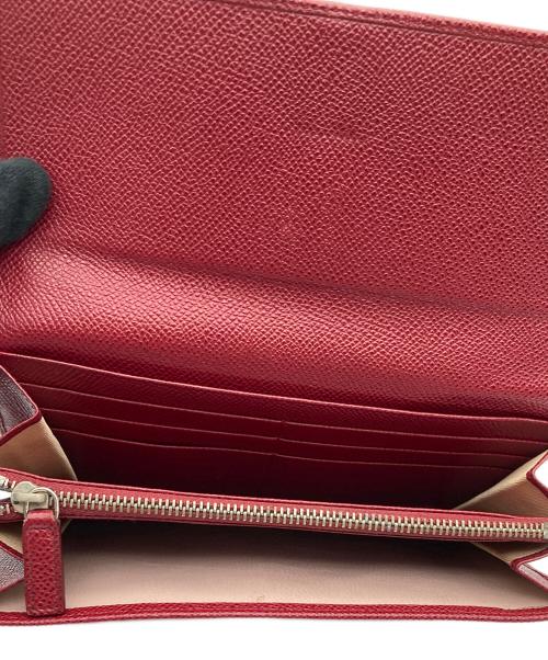 BVLGARI（ブルガリ）BVLGARI (ブルガリ) ビーゼロワン長財布 レッドの古着・服飾アイテム