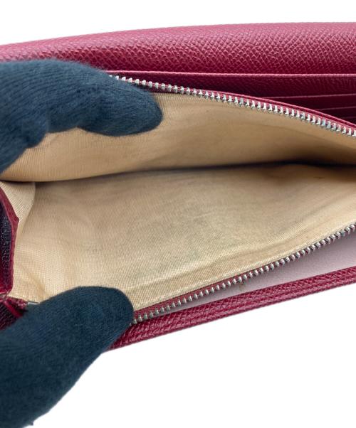 BVLGARI（ブルガリ）BVLGARI (ブルガリ) ビーゼロワン長財布 レッドの古着・服飾アイテム