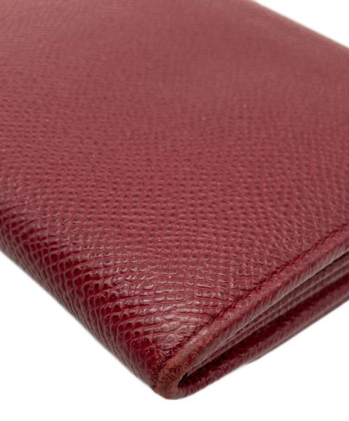 BVLGARI（ブルガリ）BVLGARI (ブルガリ) ビーゼロワン長財布 レッドの古着・服飾アイテム