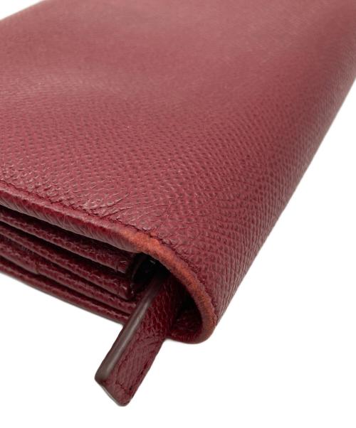 BVLGARI（ブルガリ）BVLGARI (ブルガリ) ビーゼロワン長財布 レッドの古着・服飾アイテム