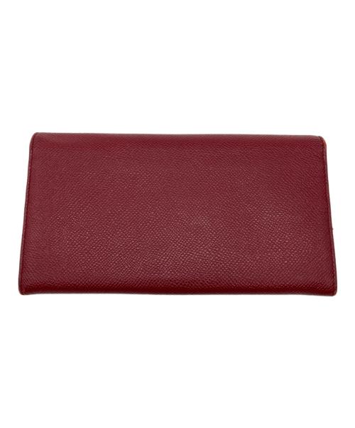 BVLGARI（ブルガリ）BVLGARI (ブルガリ) ビーゼロワン長財布 レッドの古着・服飾アイテム