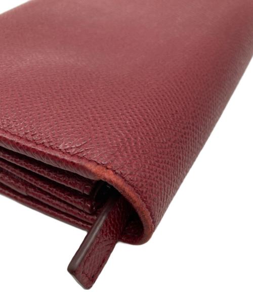 BVLGARI（ブルガリ）BVLGARI (ブルガリ) ビーゼロワン長財布 レッドの古着・服飾アイテム