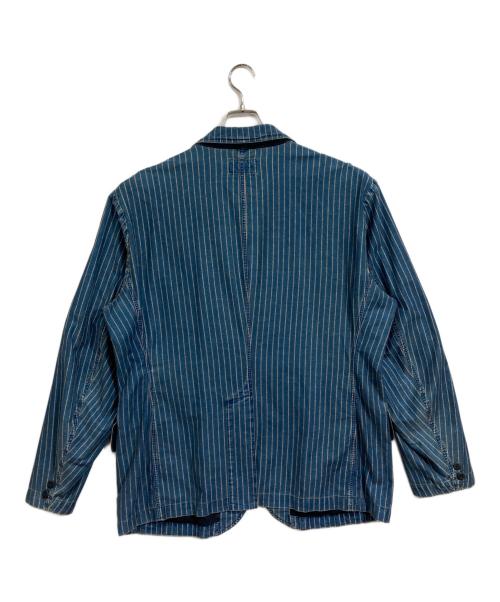 RRL（ダブルアールエル）RRL (ダブルアールエル) WABASH STRIPE JACKET インディゴ サイズ:XLの古着・服飾アイテム