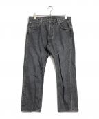 LEVI'S×green label relaxingリーバイス×グリーンレーベルリラクシング）の古着「501 93 デニムパンツ」｜ブラック