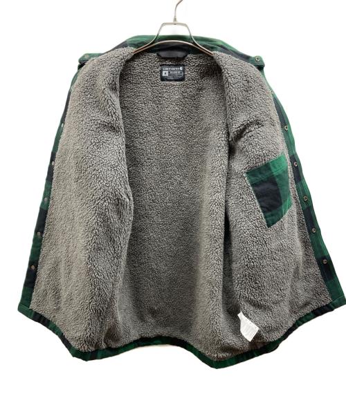 CarHartt（カーハート）CarHartt (カーハート) Relaxed Fit Heavyweight Flannel Sherpa-Lined Shirt Jac グリーン サイズ:M regularの古着・服飾アイテム