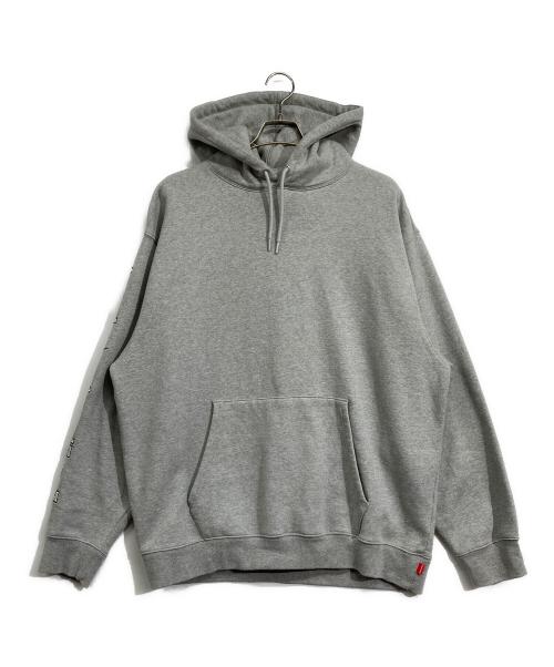 NIKE（ナイキ）NIKE (ナイキ) SUPREME (シュプリーム) Hooded Sweatshirt グレー サイズ:XLの古着・服飾アイテム