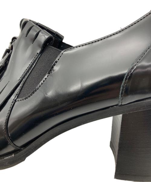 luca grossi（ルカグロッシ）Luca Grossi (ルカグロッシ) キルトタッセルブーティ ブラック サイズ:23.5の古着・服飾アイテム