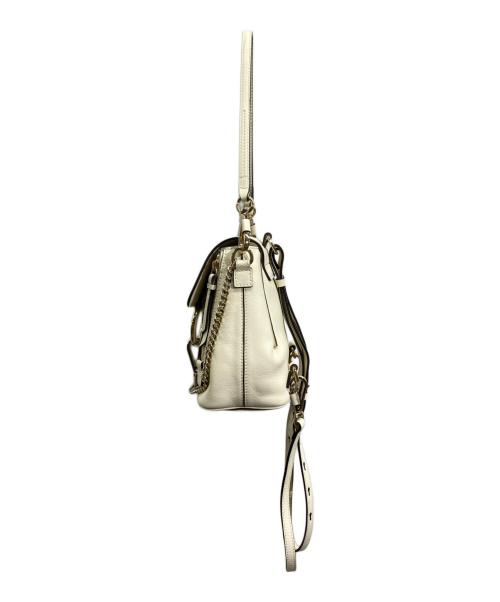 Chloe（クロエ）Chloe (クロエ) レザーミニリュック ベージュの古着・服飾アイテム