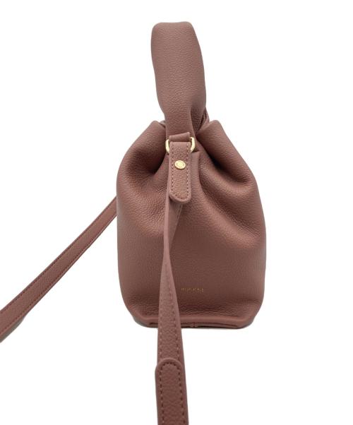 POLENE（ポレーヌ）POLENE (ポレーヌ) ヌメロ・ヌフ・ミニ ショルダーバッグ ピンクの古着・服飾アイテム