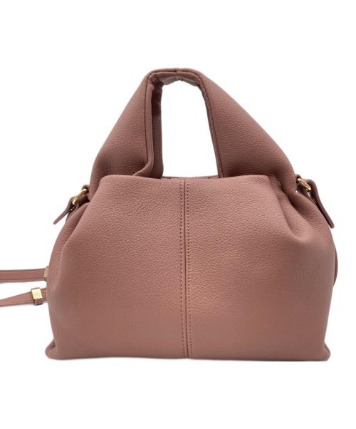 POLENE（ポレーヌ）POLENE (ポレーヌ) ヌメロ・ヌフ・ミニ ショルダーバッグ ピンクの古着・服飾アイテム