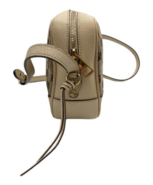 GUCCI（グッチ）GUCCI (グッチ) ショルダーバッグ ベージュ×アイボリーの古着・服飾アイテム