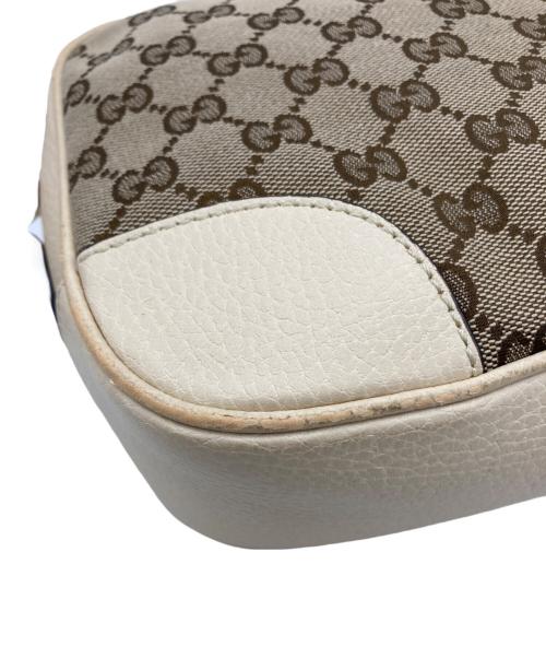 GUCCI（グッチ）GUCCI (グッチ) ショルダーバッグ ベージュ×アイボリーの古着・服飾アイテム