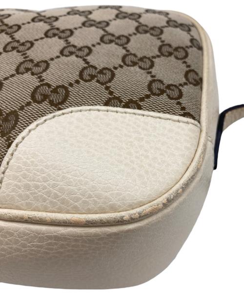 GUCCI（グッチ）GUCCI (グッチ) ショルダーバッグ ベージュ×アイボリーの古着・服飾アイテム