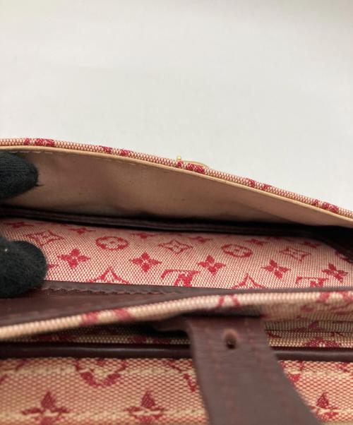 LOUIS VUITTON（ルイ ヴィトン）LOUIS VUITTON (ルイ ヴィトン) ミニジュリエットショルダーバッグ レッドの古着・服飾アイテム