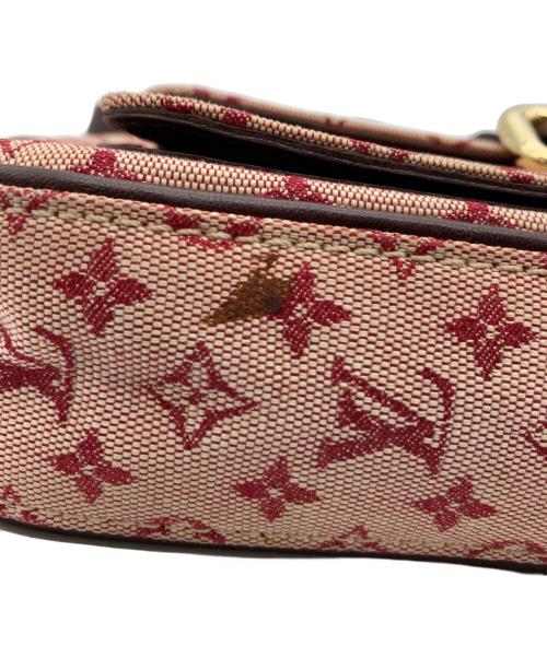 LOUIS VUITTON（ルイ ヴィトン）LOUIS VUITTON (ルイ ヴィトン) ミニジュリエットショルダーバッグ レッドの古着・服飾アイテム