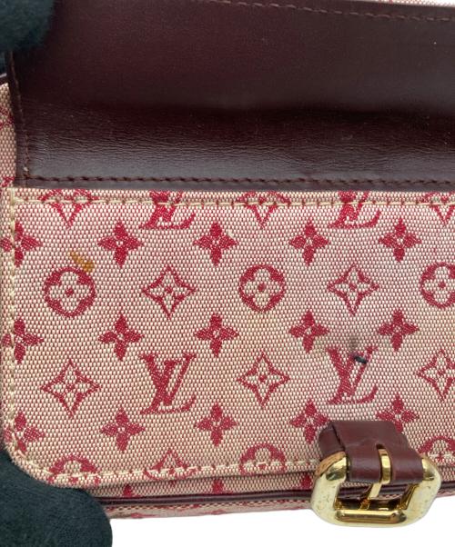 LOUIS VUITTON（ルイ ヴィトン）LOUIS VUITTON (ルイ ヴィトン) ミニジュリエットショルダーバッグ レッドの古着・服飾アイテム