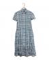 POLO RALPH LAUREN（ポロ・ラルフローレン）の古着「リネンチェックシャツワンピース」｜ブルー