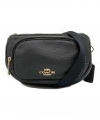 COACHコーチ）の古着「ショルダーバッグ」｜ブラック