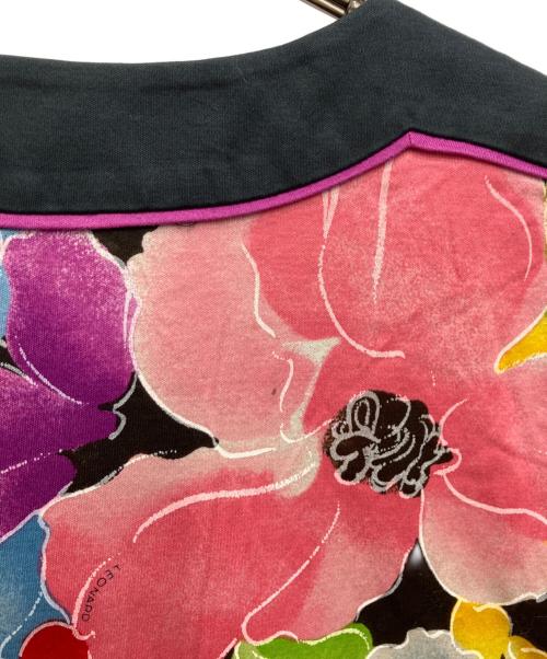 LEONARD（レオナール）LEONARD (レオナール) 総柄カットソー ブラック サイズ:Mの古着・服飾アイテム