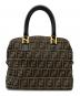 FENDI（フェンディ）の古着「ズッカ柄ハンドバッグ」｜ブラウン