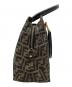 FENDI (フェンディ) ズッカ柄ハンドバッグ ブラウン：47000円