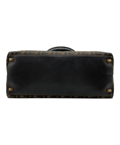 FENDI（フェンディ）FENDI (フェンディ) ズッカ柄ハンドバッグ ブラウンの古着・服飾アイテム