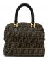 FENDI（フェンディ）の古着「ズッカ柄ハンドバッグ」｜ブラウン