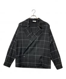 IROQUOIS（イロコイ）の古着「T/R WINDOWPANE WJK」｜ブラック