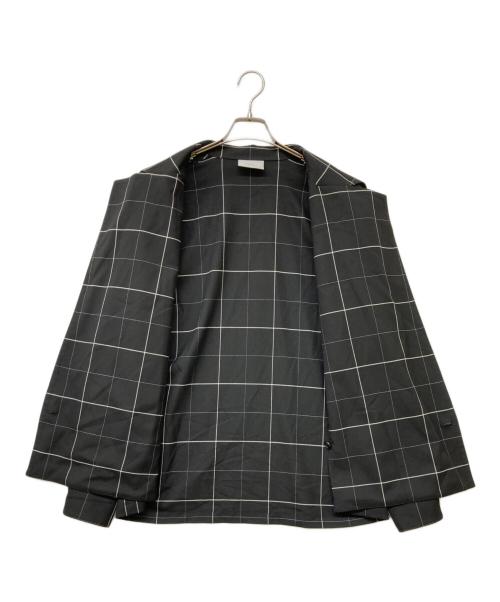 IROQUOIS（イロコイ）IROQUOIS (イロコイ) T/R WINDOWPANE WJK ブラック サイズ:SIZE 1の古着・服飾アイテム