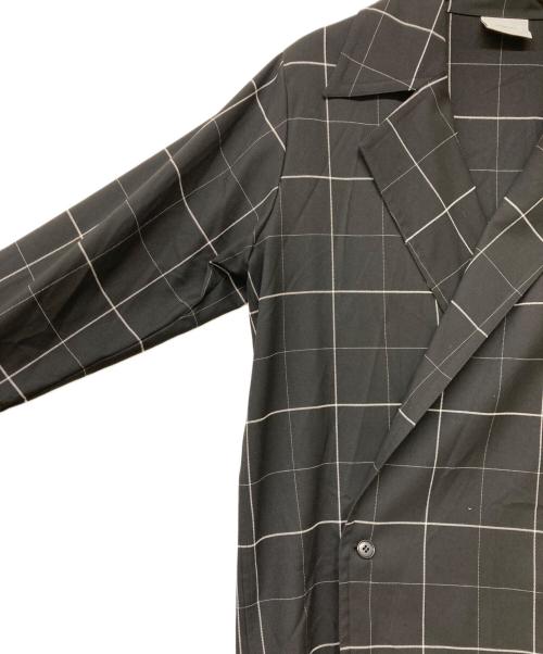 IROQUOIS（イロコイ）IROQUOIS (イロコイ) T/R WINDOWPANE WJK ブラック サイズ:SIZE 1の古着・服飾アイテム