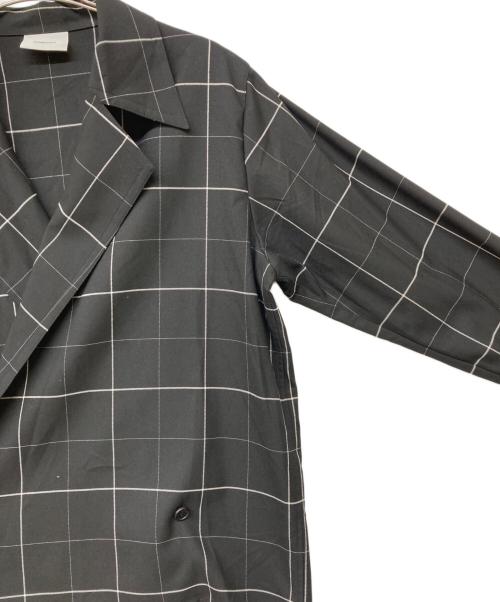 IROQUOIS（イロコイ）IROQUOIS (イロコイ) T/R WINDOWPANE WJK ブラック サイズ:SIZE 1の古着・服飾アイテム