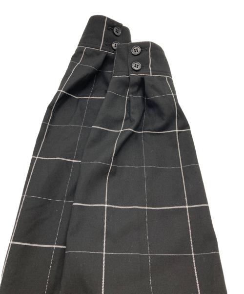 IROQUOIS（イロコイ）IROQUOIS (イロコイ) T/R WINDOWPANE WJK ブラック サイズ:SIZE 1の古着・服飾アイテム